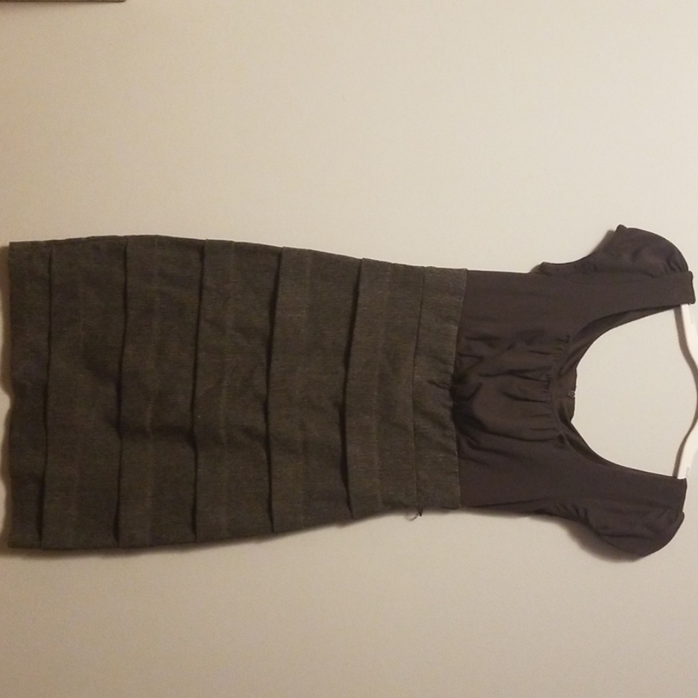 Gray Short Dress